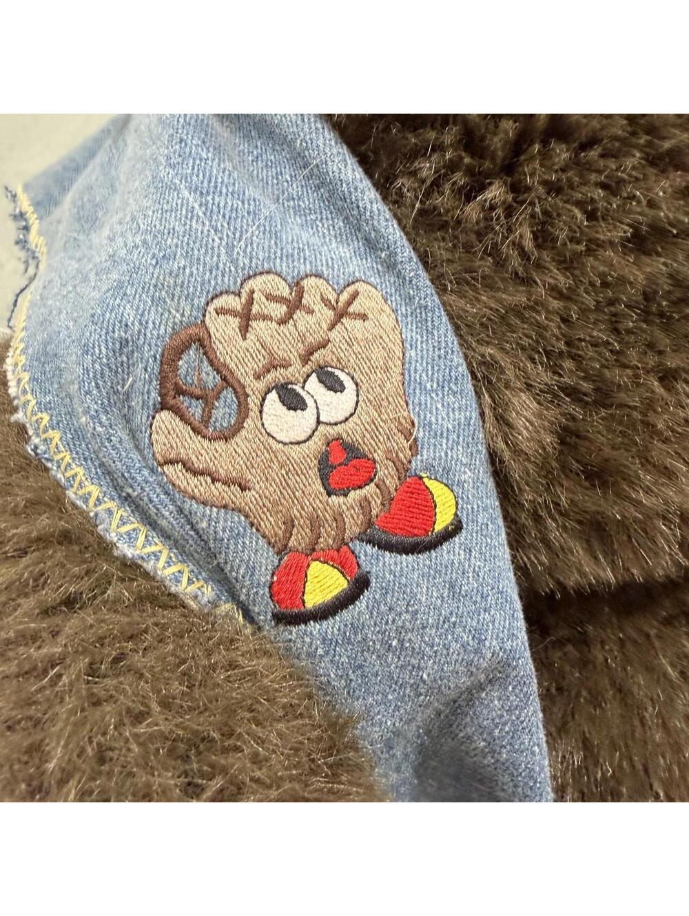 Vtg The Westcliff Collection Bear Brown Plush 18” Sitting Korea Custom Jacket - Picture 4 of 7